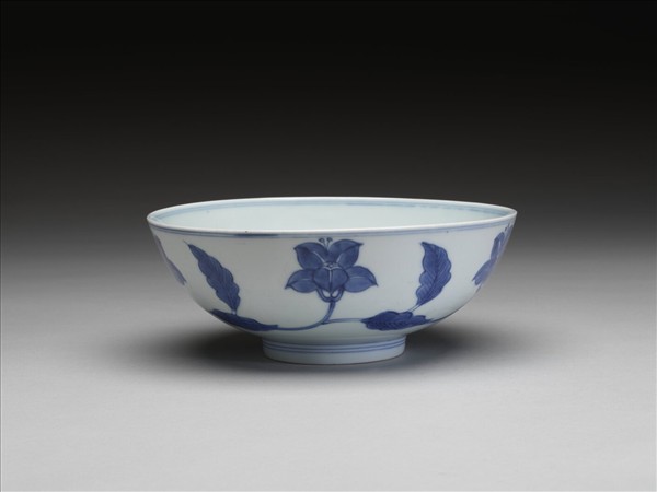 青花花卉紋碗