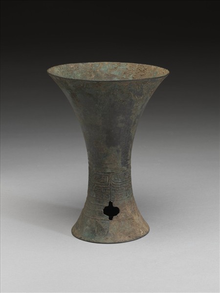獸面紋觚