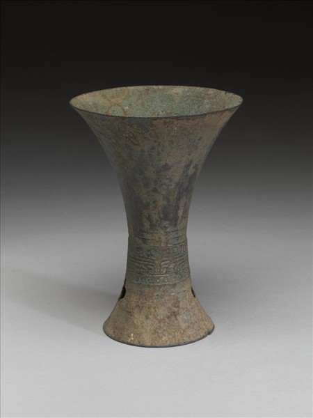 獸面紋觚