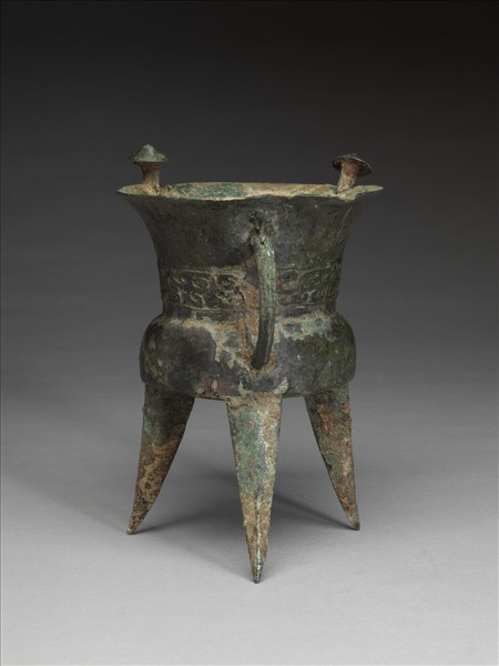 獸面紋斝