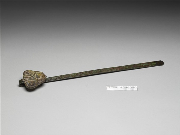 靈芝紋銅如意
