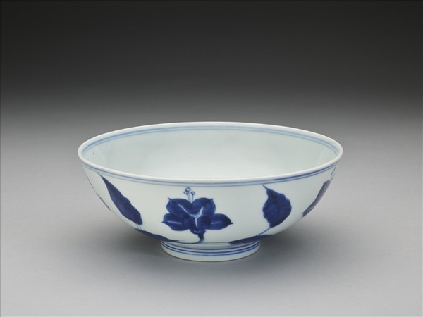 青花花卉紋碗