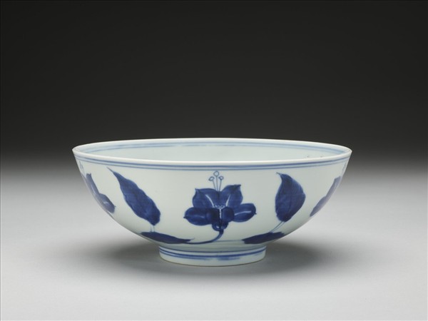 青花花卉紋碗