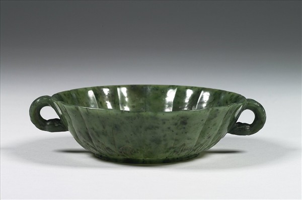 玉花口花蕾柄碗