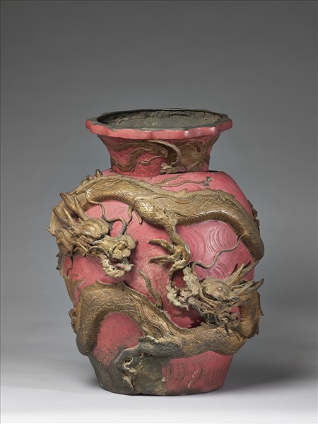 龍鳳紋銅瓶