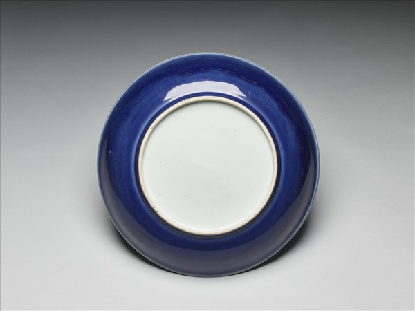 霽青釉盤