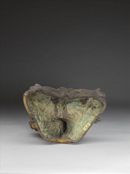 青銅鎏金菩薩坐像