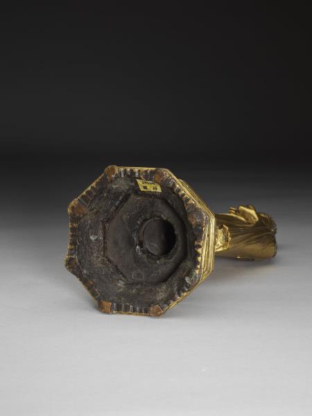 青銅鎏金阿彌陀佛立像