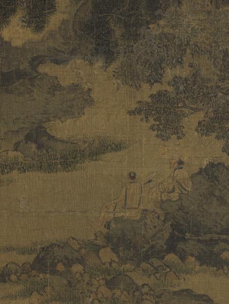 藝苑藏真（上）　冊　宋李唐坐石看雲