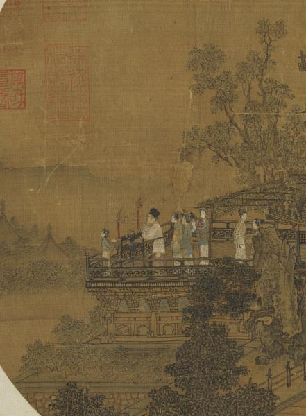 名繪集珍　冊　李□焚香祝聖