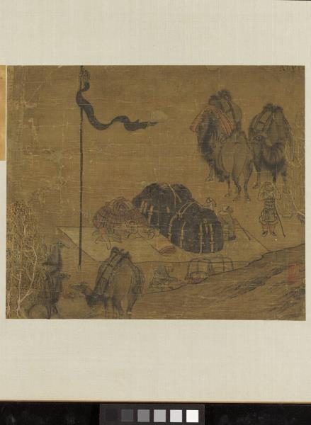 名繪集珍　冊　無款平沙卓歇