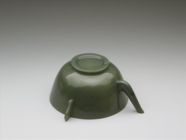 玉雙柄蓋碗壺