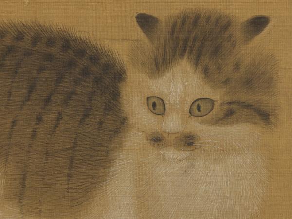 歷代畫幅集冊　冊　無款貍奴