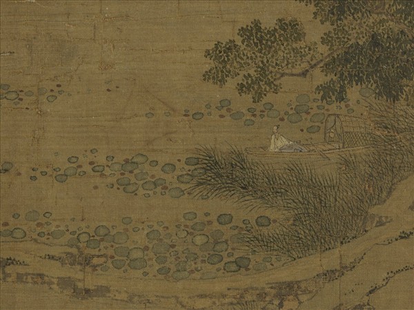 歷代畫幅集冊　冊　無款秋浦停舟