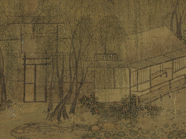 歷代畫幅集冊　冊　無款秋浦停舟