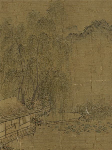 歷代畫幅集冊　冊　無款秋浦停舟