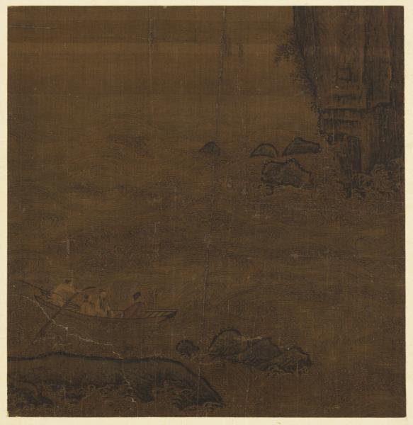 歷代畫幅集冊　冊　無款赤壁圖