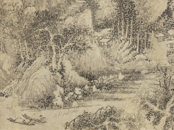 歷代畫幅集冊　冊　無款雪景