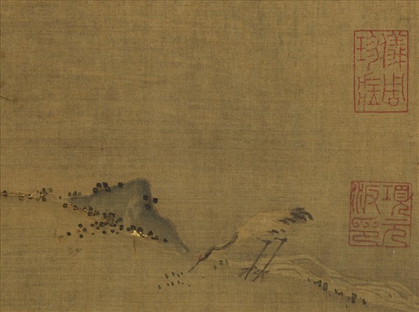 歷代畫幅集冊　冊　無款撥阮圖