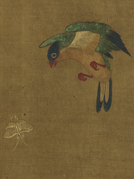 歷代畫幅集冊　冊　無款花鳥草蟲