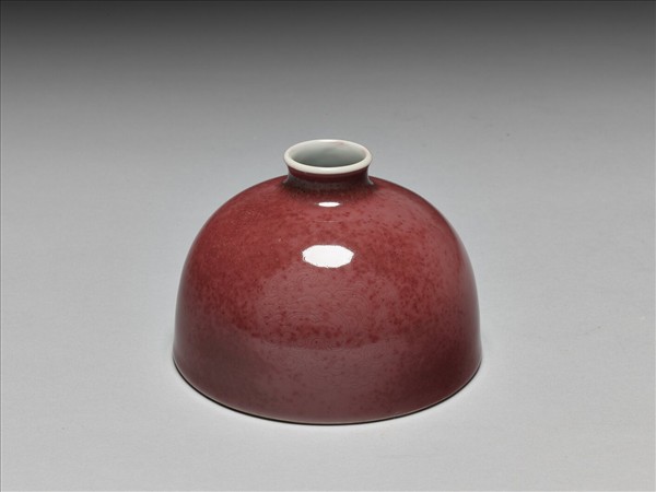 豇豆紅釉蟠龍紋太白尊