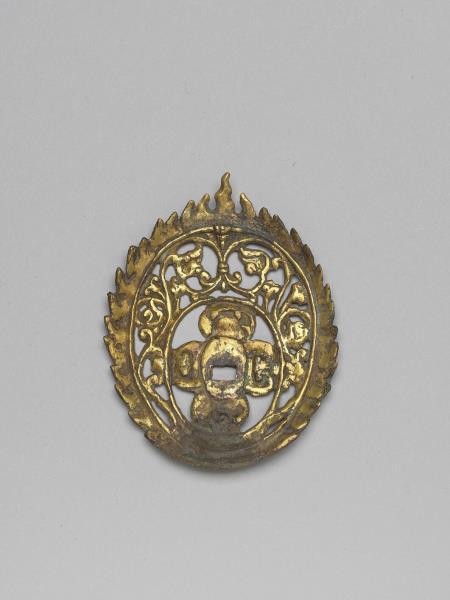 青銅鎏金觀音菩薩立像