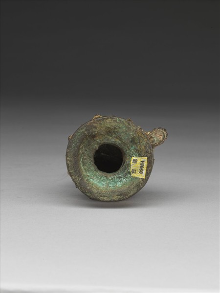 青銅鎏金菩薩半跏像