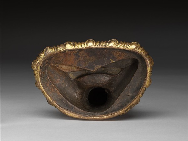 青銅鎏金阿彌陀佛坐像