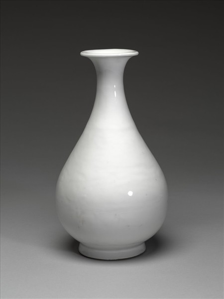 白瓷玉壺春瓶