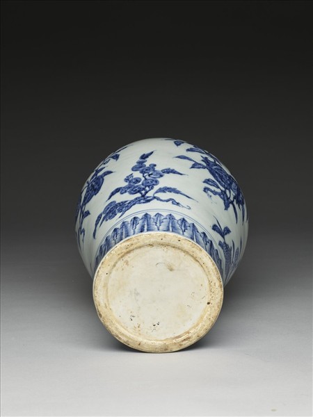 青花花果紋梅瓶