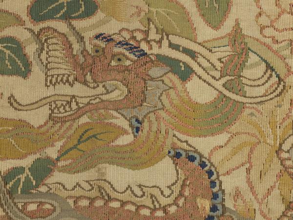 鏤繪集錦　冊　花間行龍