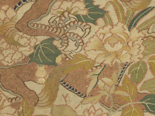 鏤繪集錦　冊　花間行龍