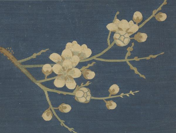 鏤繪集錦　冊　桃花雙鳥