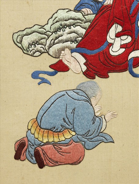 清線繡梵方圓成　冊　佛在心頭