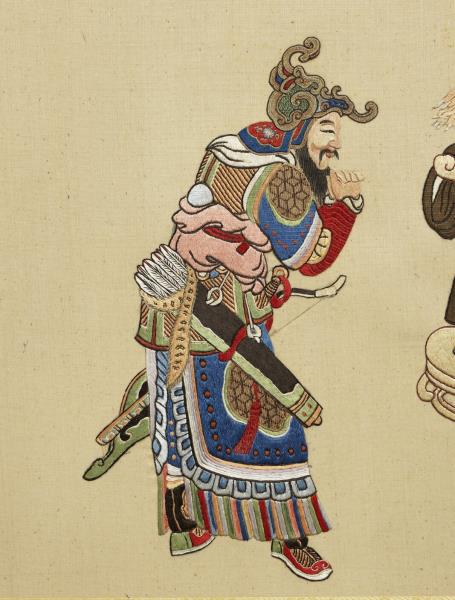 清線繡梵方圓成　冊　福神參禮