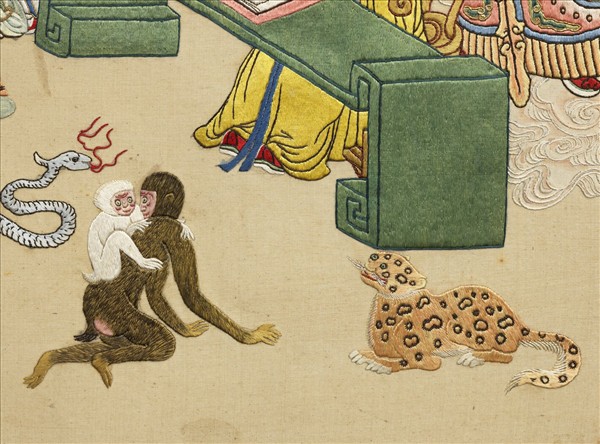 清線繡梵方圓成　冊　印月談經