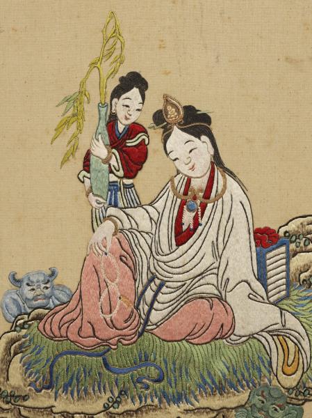 清線繡梵方圓成　冊　渡世慈航