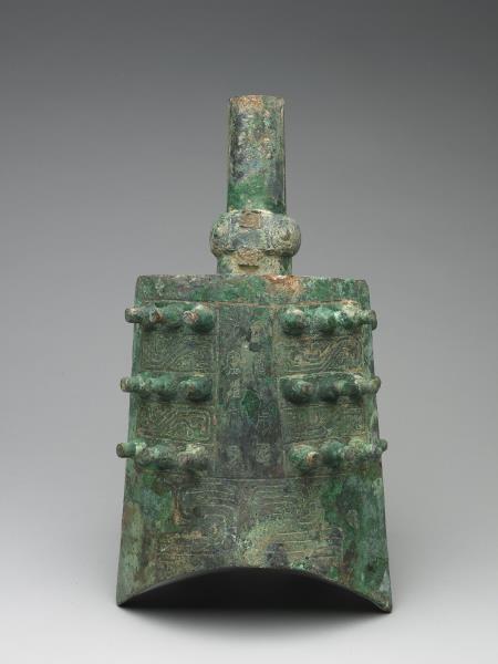 江戶時代（享保期）魚子地 象文襖引手「儒教考道天惠惠來」古銅製 重約5000克 江戶時代（享保期）魚子地 象文襖引手「儒教考道天