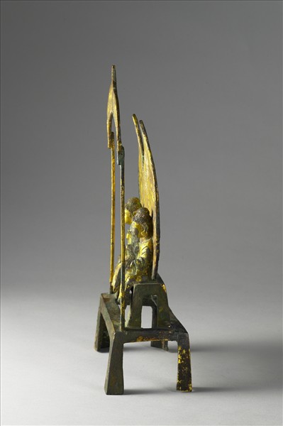 中國 北魏 銅鎏金 二佛並坐像