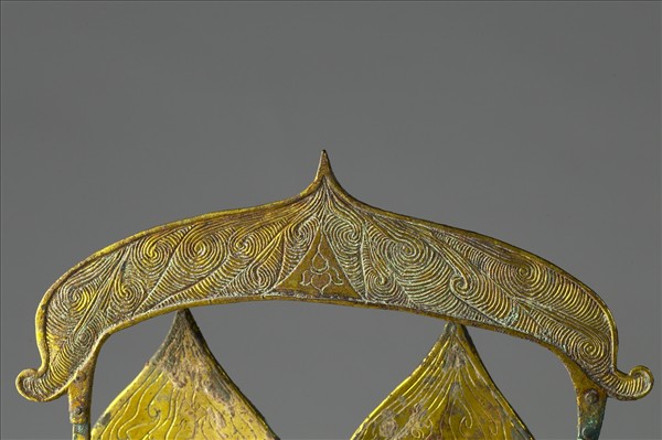 中國 北魏 銅鎏金 二佛並坐像