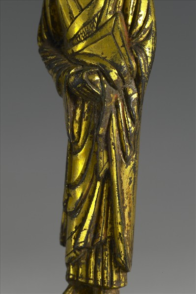 中國 隋 銅鎏金 阿難像