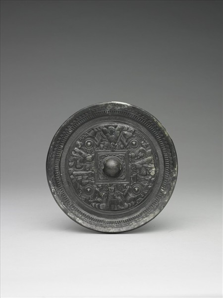 吳王越王神人畫像鏡