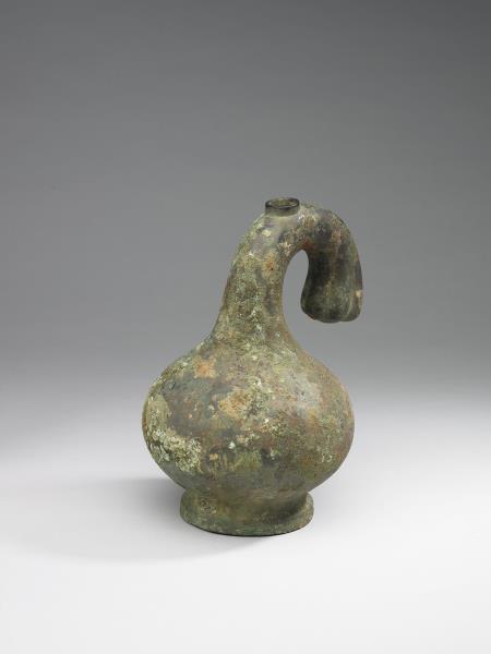 曲頸蒜頭壺