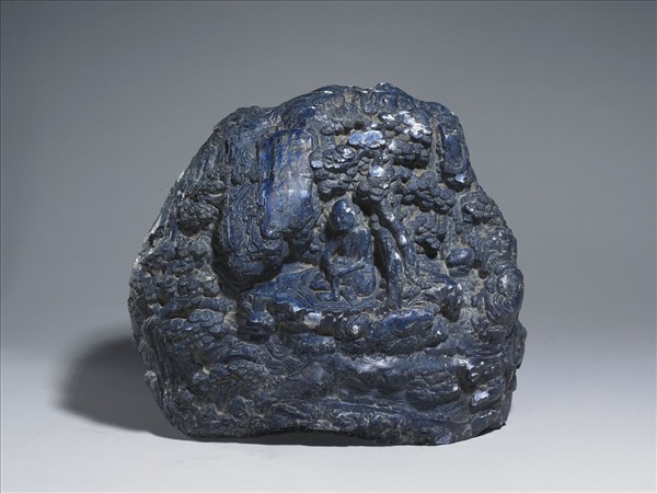 青金石羅漢山子