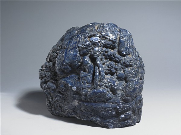 青金石羅漢山子