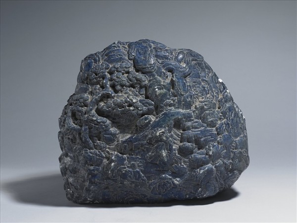 青金石羅漢山子