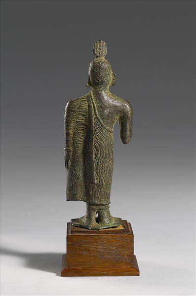 斯里蘭卡 19世紀 青銅 佛立像