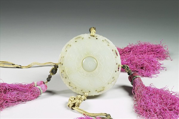 地支十二生肖玉佩