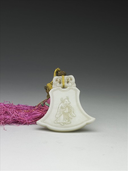 地支十二生肖玉佩