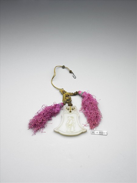 地支十二生肖玉佩